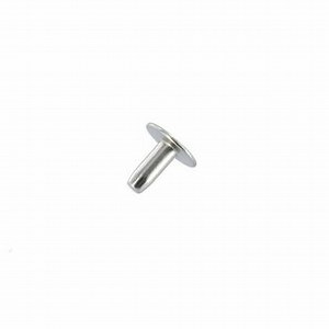 B1414 Nickel Plate, Back Post, Solid Iron