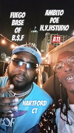 Fuego base of b.$.f from Hartford ct linked up with Ambito poe of h.y.h studio networking culture