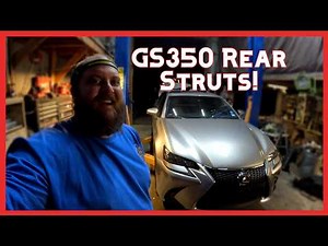 How to Replace Rear Struts | 2013–2020 Lexus GS350 AWD (Full DIY Guide)