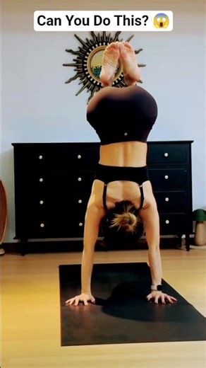 "Can You Do This Yoga Pose? 😱 Challenge!"