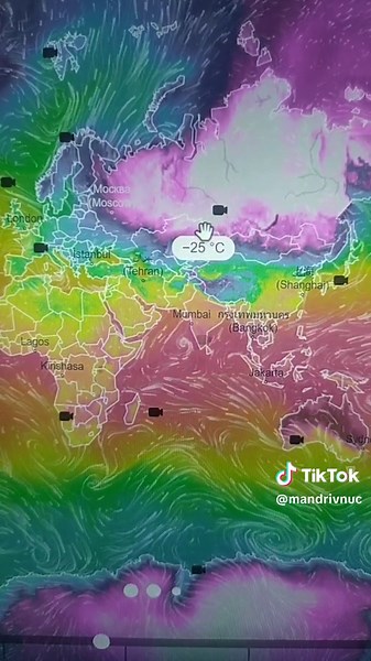 Animated Weather Maps: Global Forecasts and Patterns