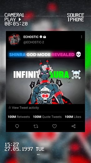 Shinra Infinity Aura+💀 | #anime #animeedit #viral #shorts #shinrakusakabe #fireforce #dbs #echostic