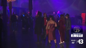 The Masquerade at Area 15 for New Year's Eve is in full swing! 🎉🎆 Jhovani Carrillo | KTNV Channel 13 Las Vegas