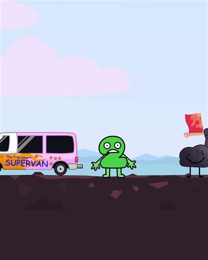 BFDI: TPOT 14 scene reanimated #shorts #fypシ #objectshowcommunity