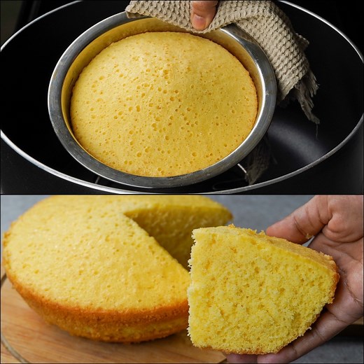 6.3M views · 6.7K reactions | If You Have 2 Eggs & A Bowl At Home, You Can Make This Delicious Custard Cake Recipe | No-Oven | N'Oven Recipes | Facebook