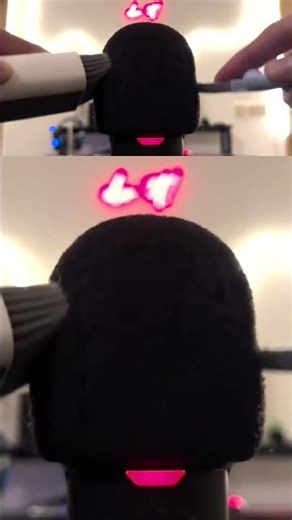 Asmr mic cleaning and brushing #relaxing #tingles #asmrsounds #fastasmr #micscratching #miccleaning