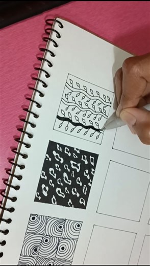 Easy Zentangle Patterns 😍#Art#Shorts#Drawing#Paintaing#Artshorts.