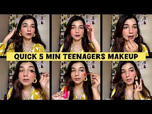 Easy 5 Min Teenagers Makeup Tutorial | Teenagers Makeup Look | Annie Arshad