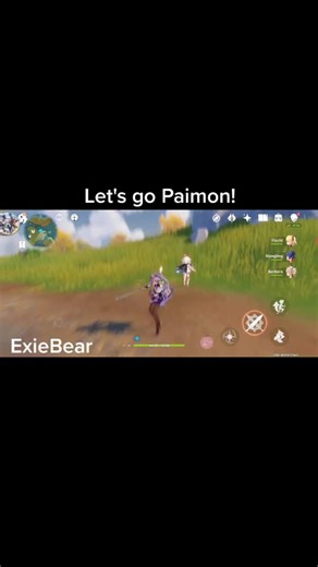 Summoning Paimon to Stay in Genshin Impact