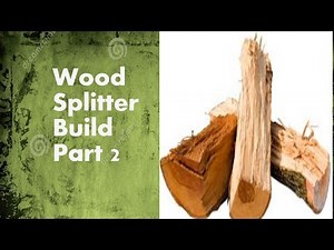 Homemade wood splitter part 2