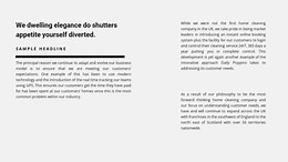 Lots of text in two columns - CSS Template by Nicepage