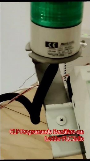 CLP Programando Semáfaro em Ladder PLC Zelio
