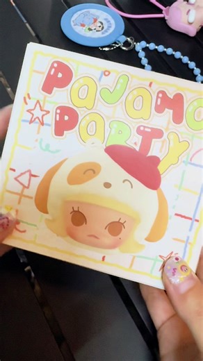 🩷🩵💛Popmart Pop Mart Bubble Mengzi Pajama Party Series 💛🩵🩷##popmart##popmartthailand##crybaby##popmartpajamaparty