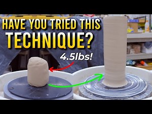 How to Throw Taller Cylinders: Must-Know Tips When Scaling Up to 4.5 lbs (2kg) and Beyond