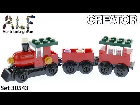 Lego Christmas Train - Lego Creator 30543 Speed Build