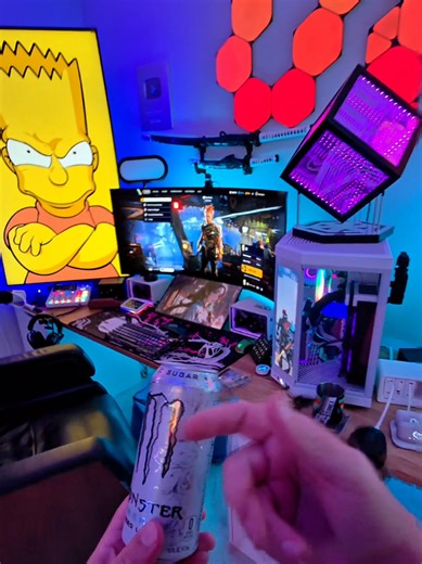 Let's gooo Friday 🤟What you got planned for the weekend? #setup #game #gamingroom #pcgamer #tech