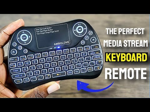 Best Keyboard Remote For Smart TVs and Media Stream Devices