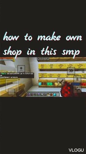 😱How to make sign shop in this SMP in Minecraft Java and PE #shorts #minecraft #viral