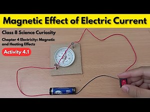 Magnetic Effect of Electric Current Experiment | Class 8 Science Curiosity Chapter 4 Activity 4.1