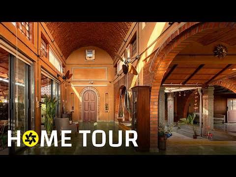 This Hyderabad Home Is Built Using Traditional Earth Techniques! (House Tour)