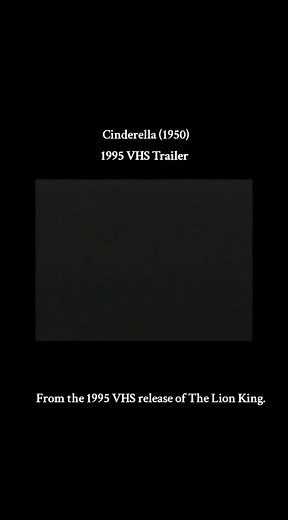 Cinderella 1995 VHS Trailer – Walt Disney Classic Promo