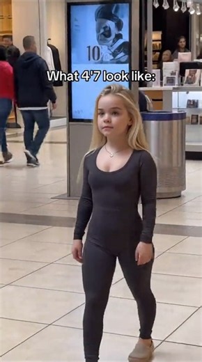 The don't notice me because I'm 4'7 tall?? #trending #smallgirl #viral #viralvideo #youtubeshorts