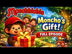 Monchhichis Full Episode 9 | Moncho’s Gift 🎁 | Magical Kids Cartoon Episode
