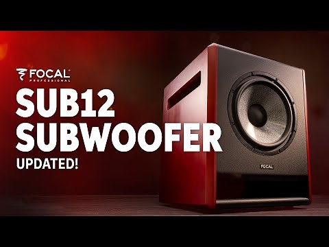 Updated Focal Monitors | Sub12 Powered Studio Subwoofer Overview