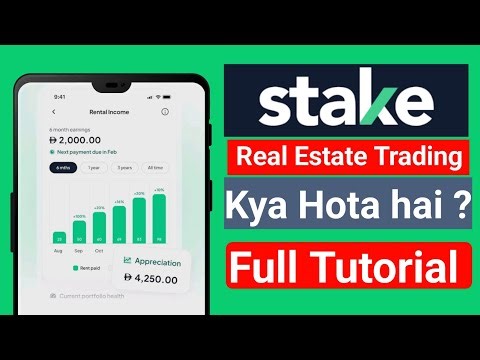 Stake Real Estate Investing App | Stake Kya Hai | Full Tutorial
