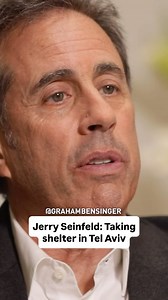 During a 2023 trip to Israel, Jerry Seinfeld found himself running for cover as missiles were launched toward Tel Aviv. He opens up about what it was like to go from a lunch outing to a moment of fear — and how the experience changed his view of war, identity, and his own sense of purpose. | Graham Bensinger