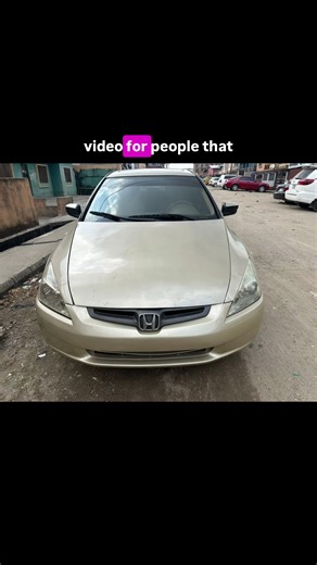 2005 honda accord absolutely buy and drive All components is clean and perfectly okay Engine perfectly okay Gear selection smooth Ac cooling fine Interior and exterior sharp as seen in pic Price 2.7m Absolutely buy and drive #fsogbonge #2005hondaccord
