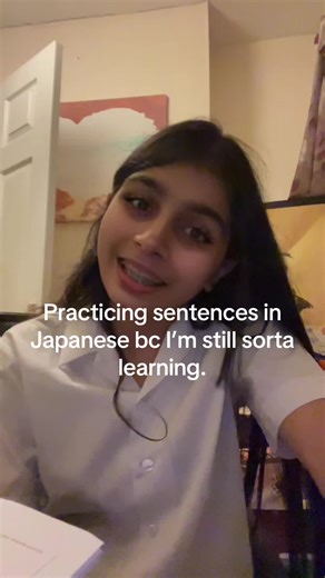 Still learning, people!!! But I’ve definitely improved and learnt something over the last 2 years, I hope (I pray).#fyp #japanese #student