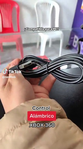 Control de Xbox 360 Alámbrico para Juegos en PC