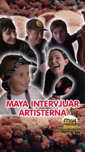 23K views · 479 reactions | Barncancerfondens stjärnreporter Maya hängde backstage och intervjuade alla artisterna innan Nallegalan 2025 笠 Fram till fredag 7/11 kan du skänka pengar till Nallegalan genom att swisha 100kr till 90 20 99 1 﫶 Alla bidrag gör skillnad, tillsammans kan vi rädda barn från cancer | Mix Megapol | Facebook