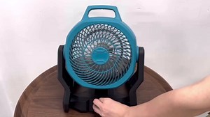 Battery Powered Fan for Makita 18V Battery,Variable Speed Battery Operated Fan Furnish AC Adapter, Highest 650 CFM Cordless Fan，Low Noise for Jobsite Camping Fan (No Battery)