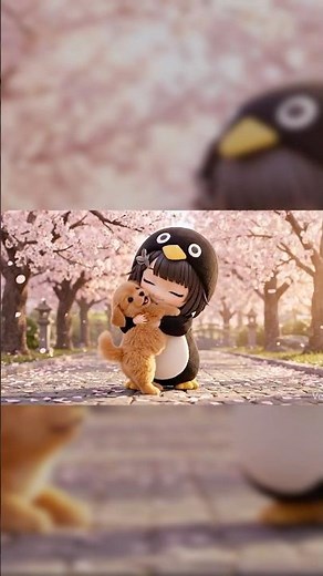 ペンリにんのお花見だよ～！/Penri-nin is going cherry blossom viewing!