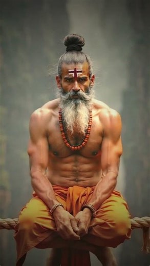 The Rishi Sits Where Gravity Forgets | AI Physics Defying #shorts