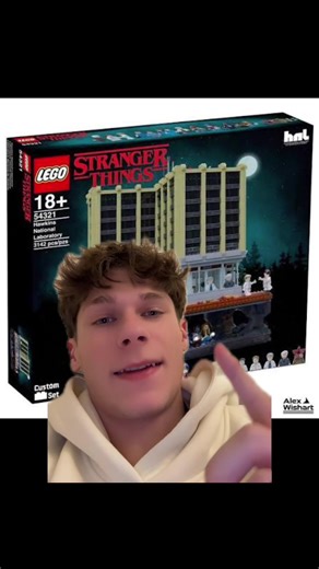 Hawkins lab in Lego??? #strangerthings #lego #fyp