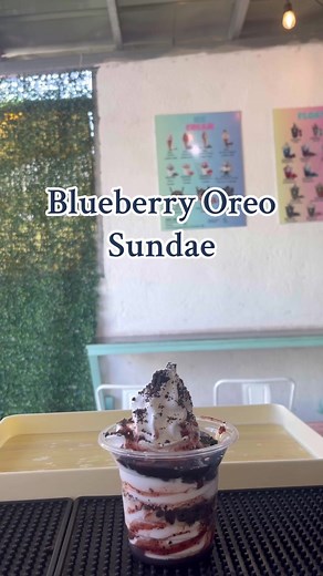 Delicious Blueberry Oreo Sundae Recipe