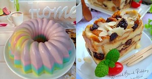 25 Cara membuat puding roti, enak, lembut, dan sederhana