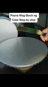 #howtostackacake #weddingcake #cake #cakedecorating #tiktokcake #tiktok #fyp #fypシ