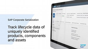 Unlock end-to-end product tracking and compliance with SAP Corporate Serialization
