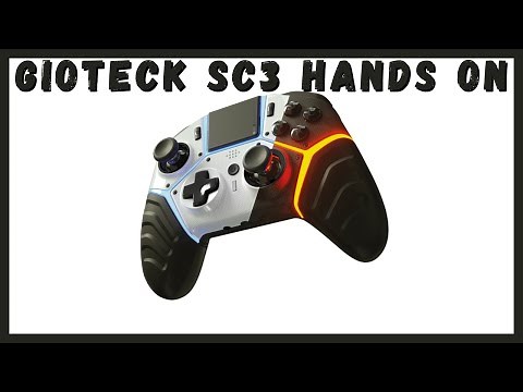 Hands on with the Gioteck SC3 Wireless Pro Gamepad