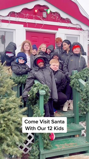 12 Kids Visit Santa | Christmas Family Fun Day