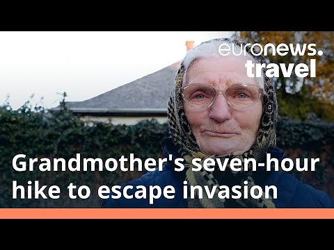 80-year-old Ukrainian grandmother completes seven-hour hike to freedom