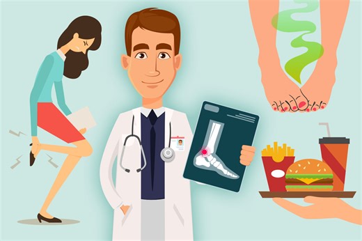 The 6 foot mistakes you're making - raising risk of ulcers and agonising pain