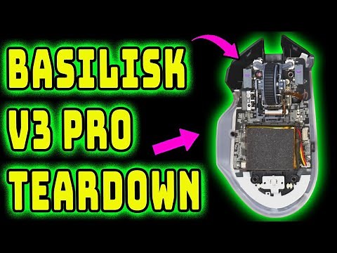 Inside the Razer Basilisk V3 Pro: Detailed Teardown!