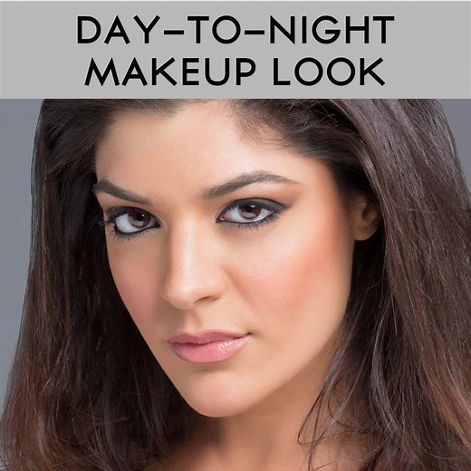 Wear this look for a party or for a brunch! This versatile makeup look will take you through every occassion! | Glamrs