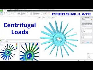 Creo Simulate - Centrifugal Loads | Creo Parametric