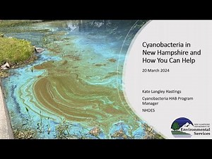 Cyanobacteria Webinar Series #2 – Cyanobacteria in NH and How You Can Help